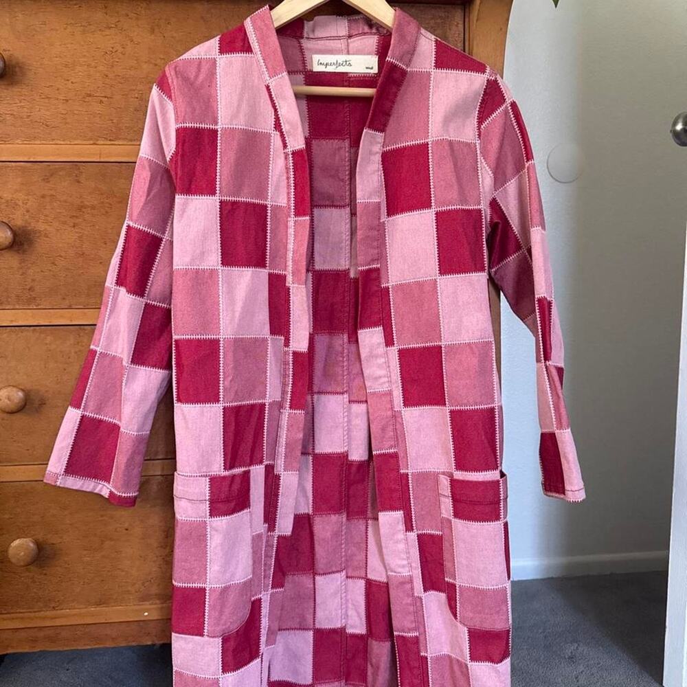 Imperfects brand patchwork kimono jacket
